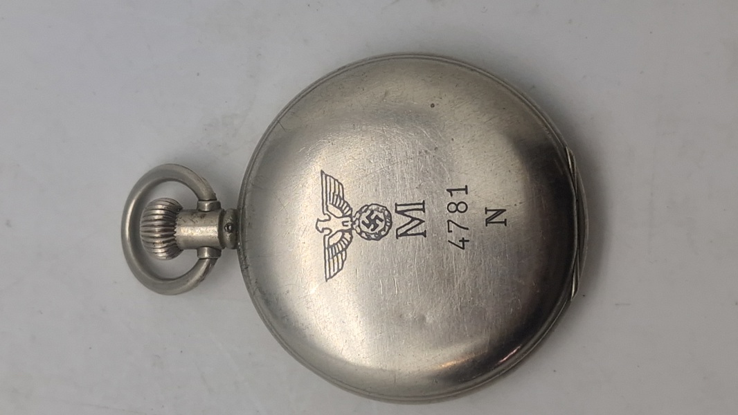 Krigsmarine stopur, gravering original ??