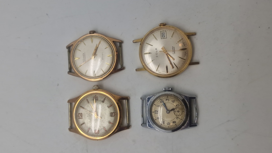 Samling mekaniske urer