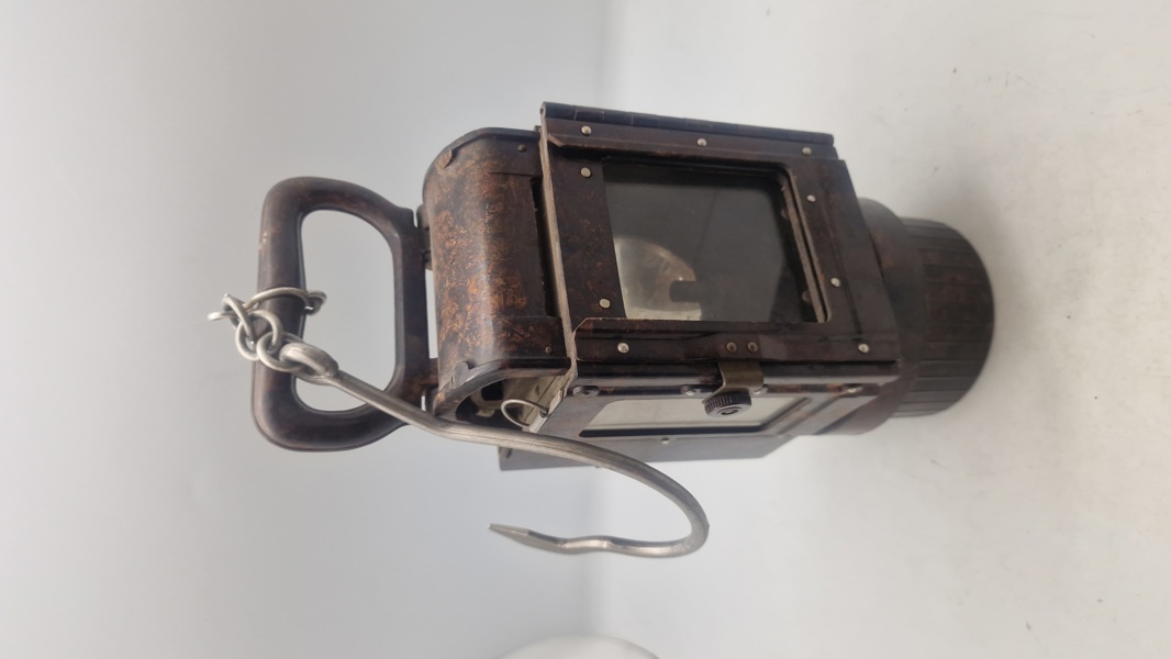 Original tysk bakelit karbid lygte 