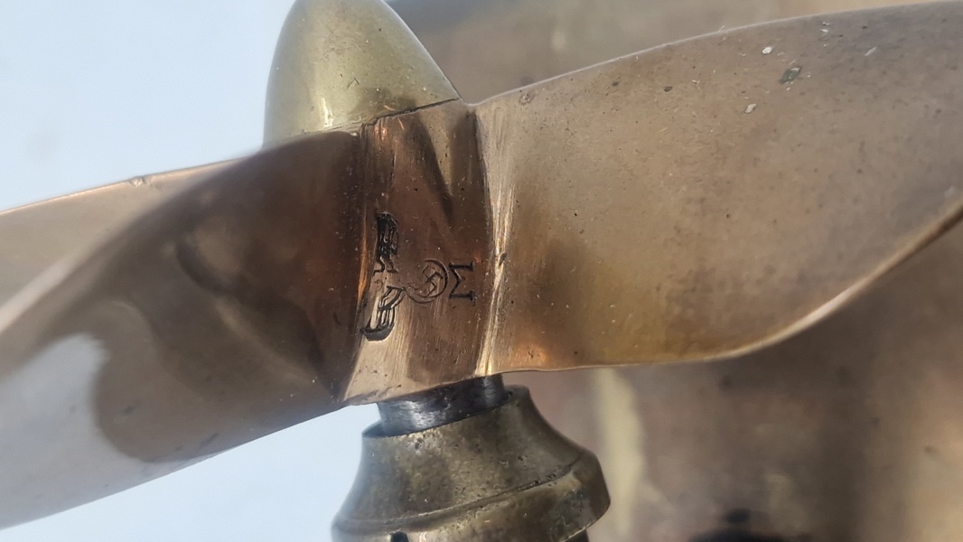 Original Sjælden Tysk torpedo spids 