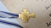 Originalt Mutterkreuz 1.kl med urkunde 