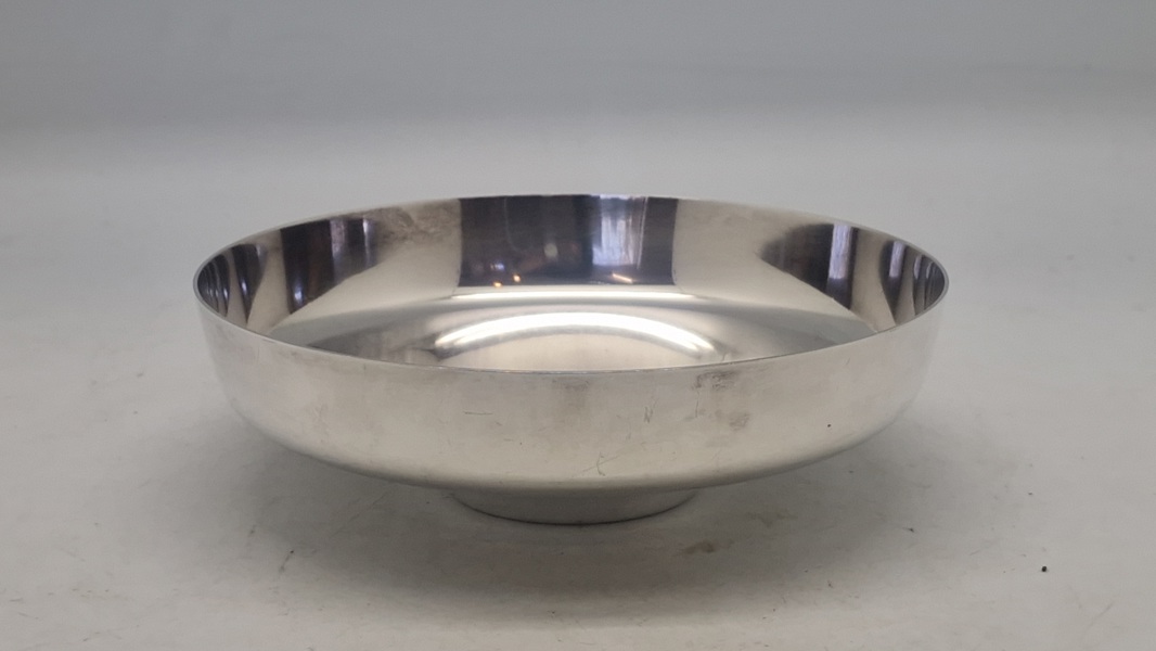 Henning Koppel for Georg Jensen skål af sterlingsølv, dessing 1132B Sterlingsølv