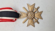 Originalt kriegsverdienstkreuz 2.kl 
