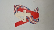 Original 4 maj sticker fra 1945