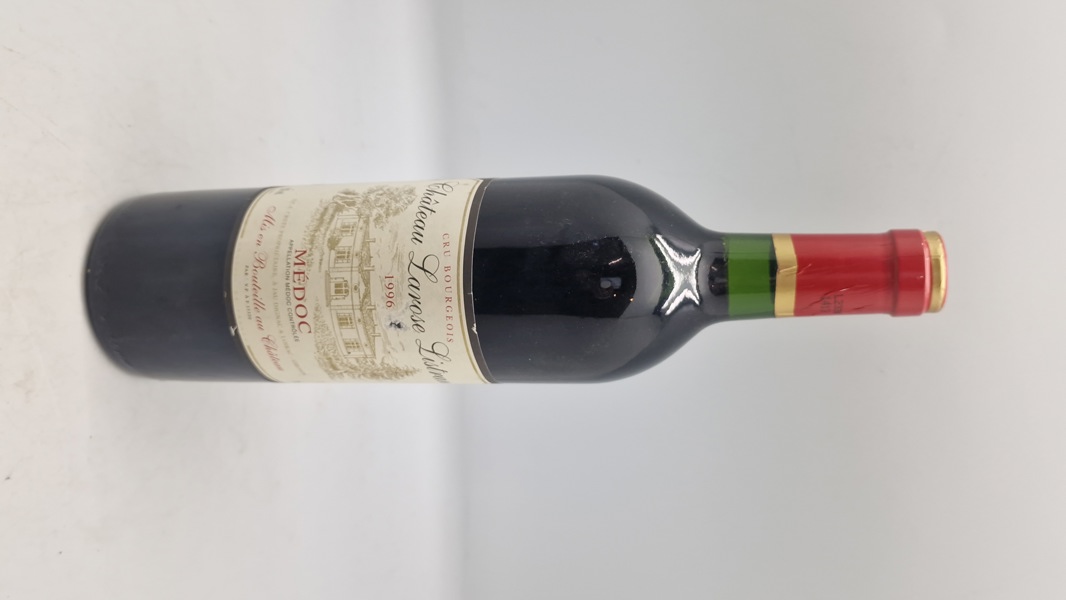 Château Larose Gistin 1996 Médoc med fin væskestand 