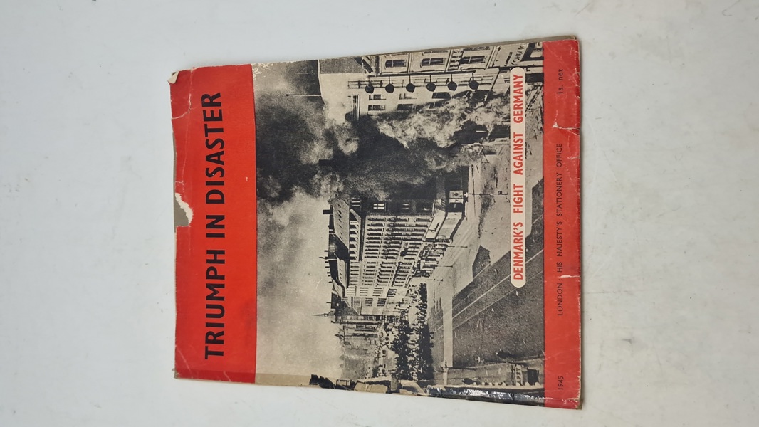 Triumph in disaster, originalt blad fra 1945