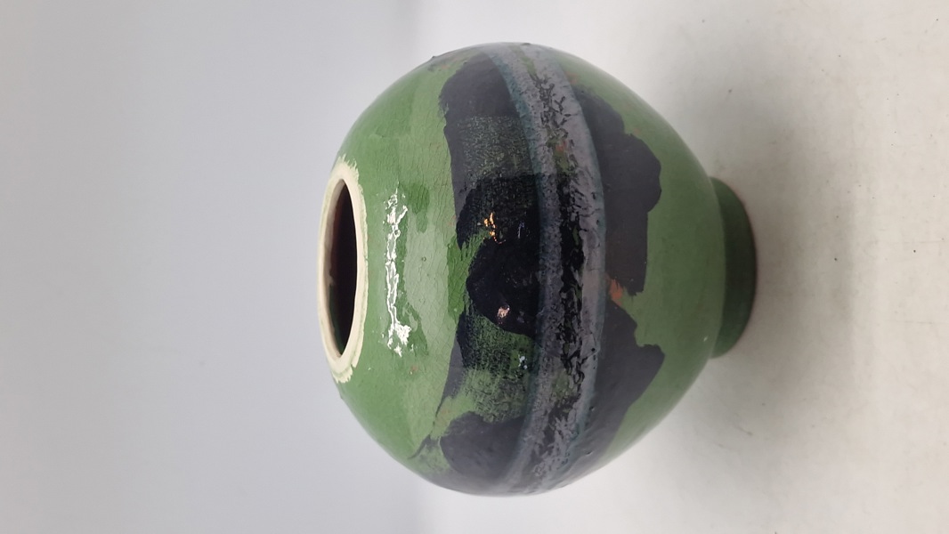 Ekstremt sjælden unika Herman A. Kähler vase fra 1930’erne 