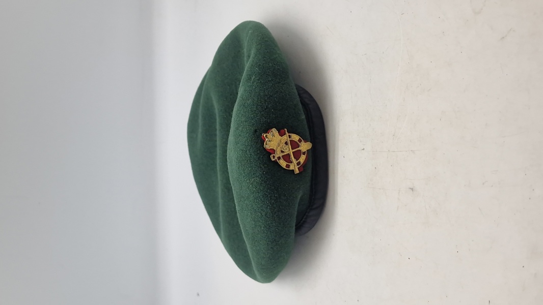 Original dansk hær baret M/1958 (Sjællandske Ingeniørregiment)