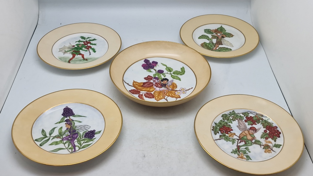 Samling royal Copenhagen tallerkener 