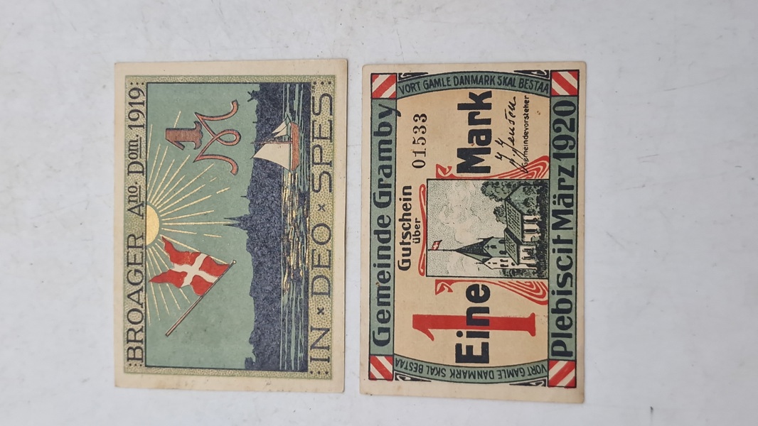 Originale nødsedler, Broager 