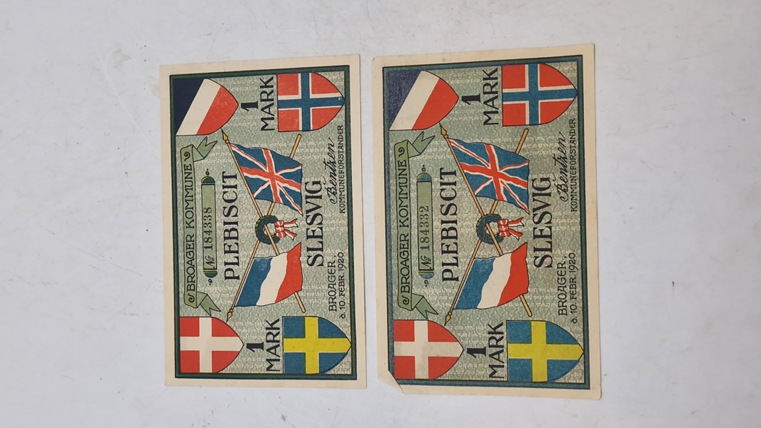 Originale nødsedler, Broager 