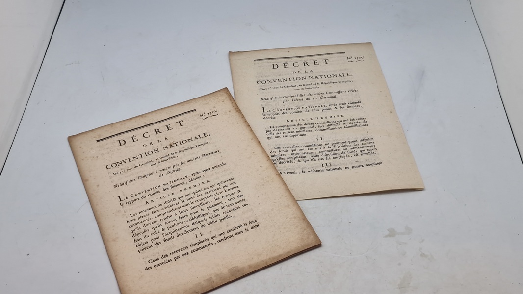 Originale dekreter fra den franske revolution 