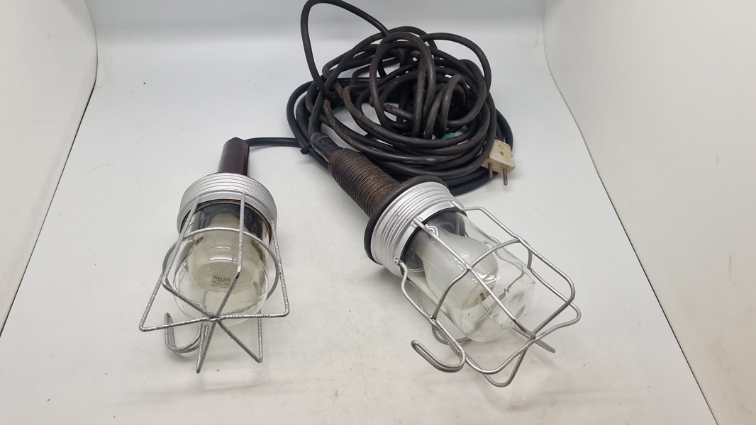 To stk håndlamper/arbejdslamper