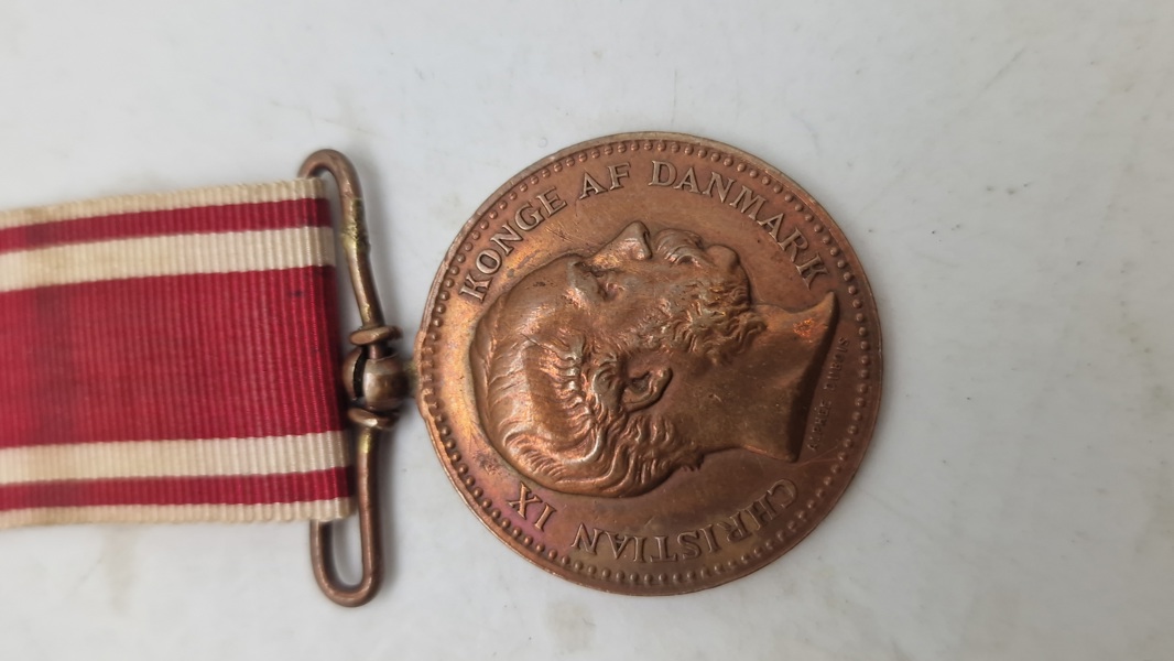Original 1864 krigs deltager medalje 
