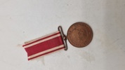 Original 1864 krigs deltager medalje 