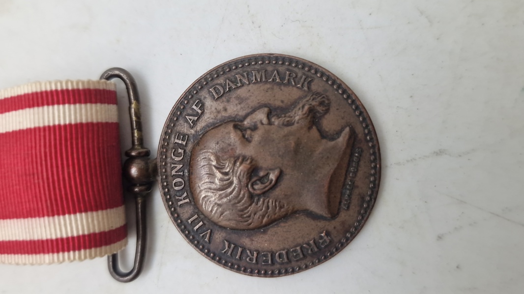 Original 1848-50 krigs deltager medalje 