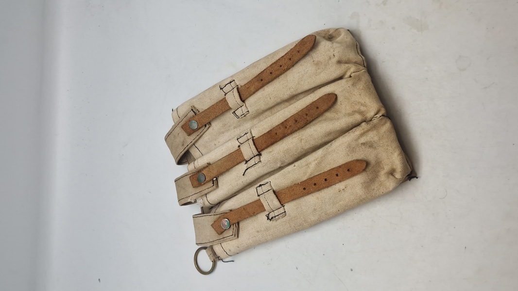 Original hjemmelavet mp magasintaske brugt af modstandsbevægelsen 