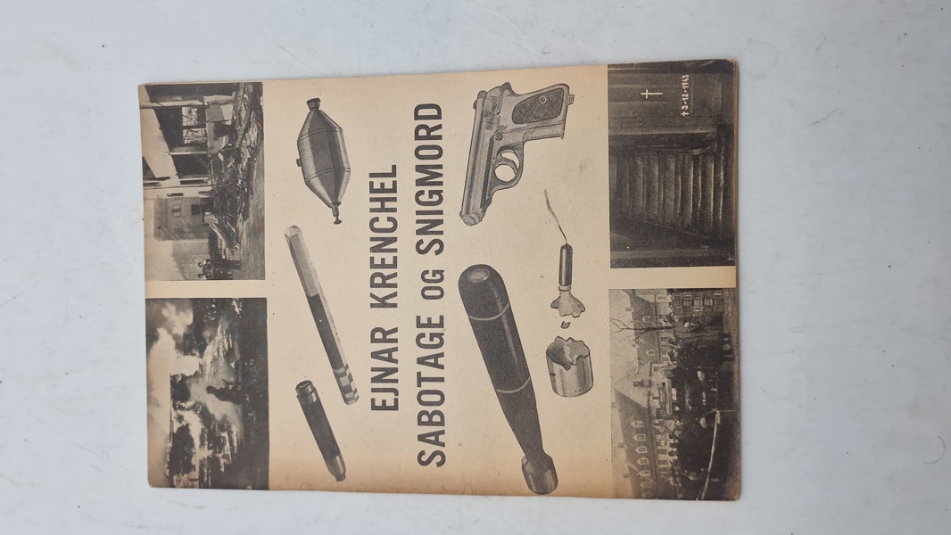 Originalt hæfte - Sabotage og snigmord 