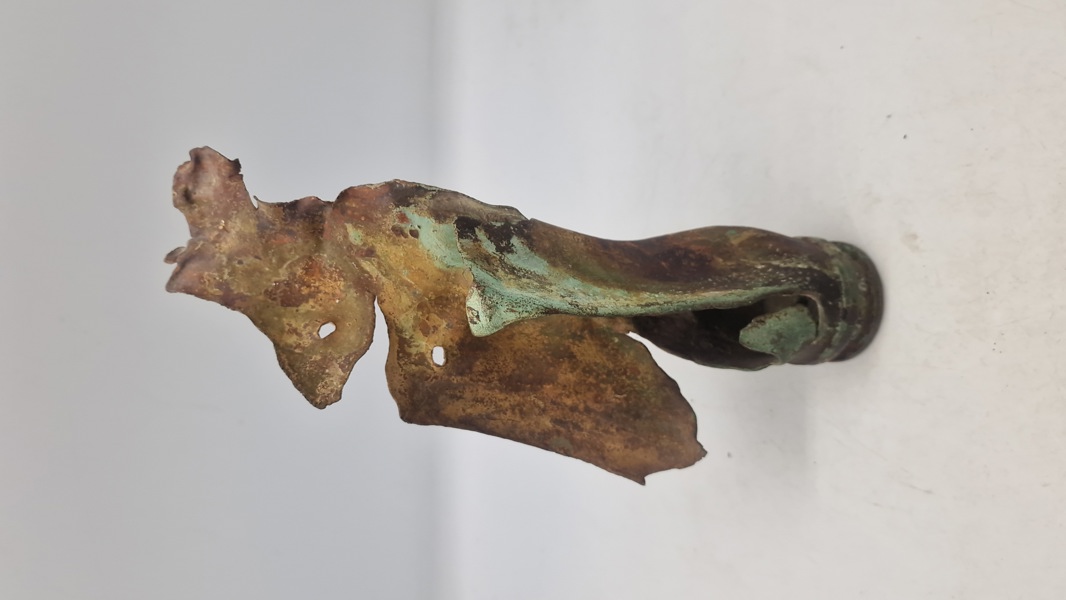 Originalt tysk 2 cm flakhylster fra slagmarken 