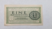 Original Eine Reichmark, ww2