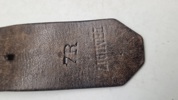 Originalt Dansk bælte dateret 1907