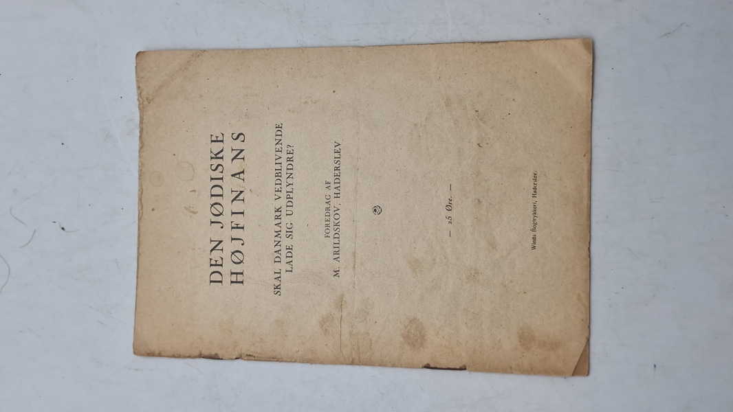 Original anti jødisk propaganda, ww2