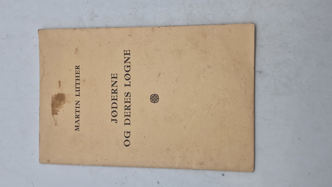 Original dansk anti jødisk propaganda, ww2