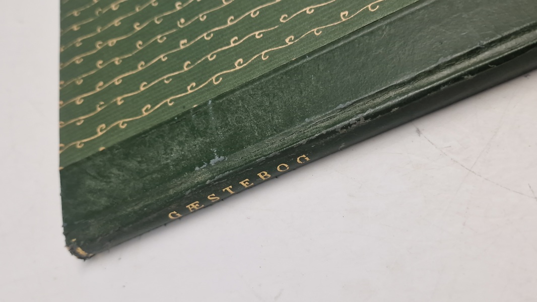 Gæstebogen fra Deutsches Haus, lavet i 500 eks.