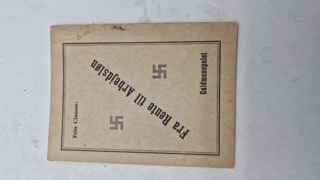 Originalt D.N.S.A.P hæfte 