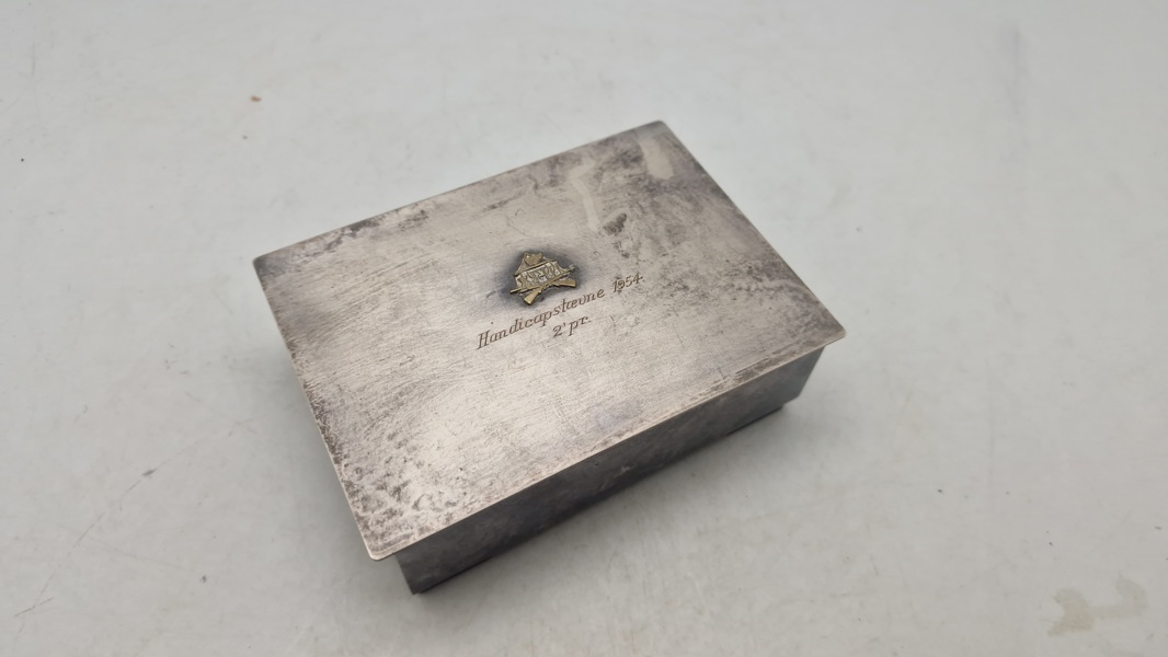 2 præmie for handikapstævne 1954, nysølv