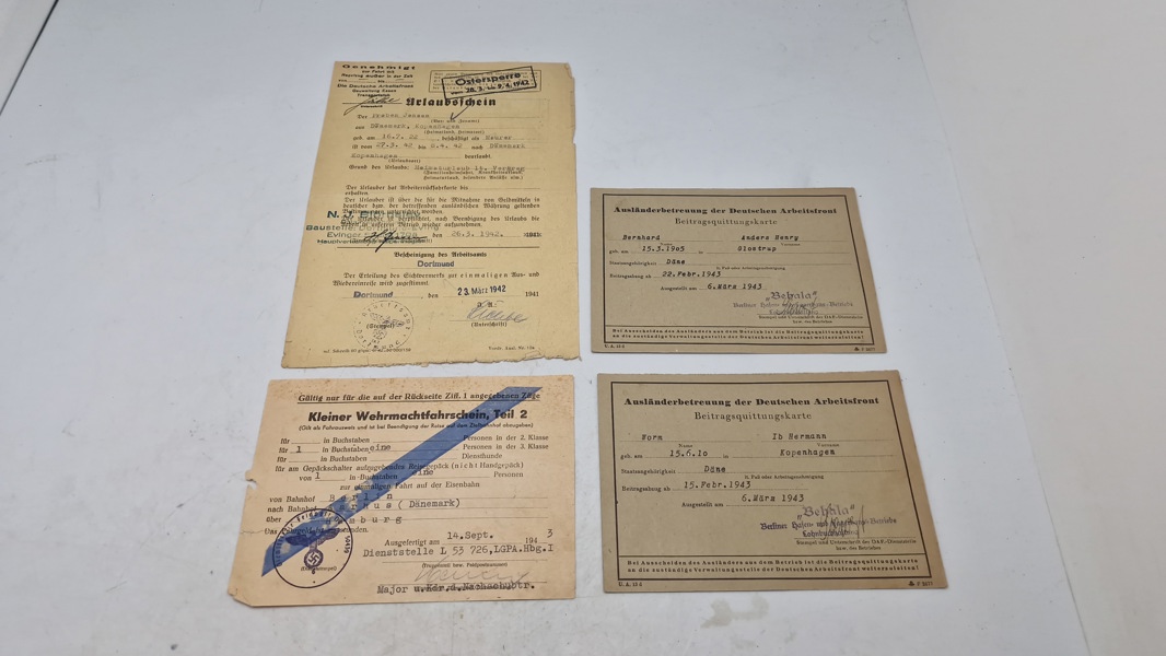 Originalt Lot fra Dansk Tysklandsarbejder WW2 _28133a_8de4ddbcde287a5_lg.jpeg