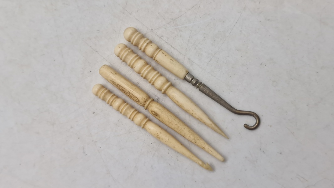 Samling  syredskaber ben