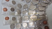 Samling møntsæt fra Bikuben 