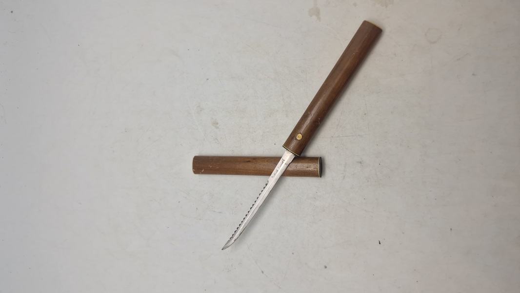 Veludført papirkniv katana form 