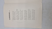 Sjældent originalt hæfte: program for anden opførelse af "Lurerne", et episk digt om nordiske lurer (Frikorps Danmark)