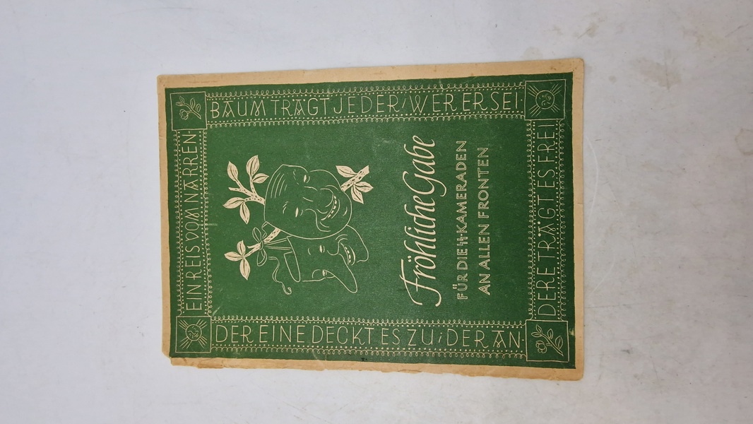 Originalt hæfte: Fröhliche Gabe für die SS-Kameraden an allen Fronten 