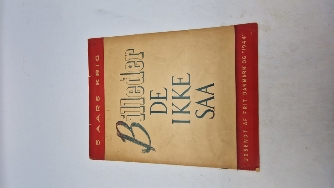 Originalt hæfte, Billeder de ikke saa 