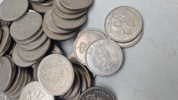 Samling danske 1 kroner 