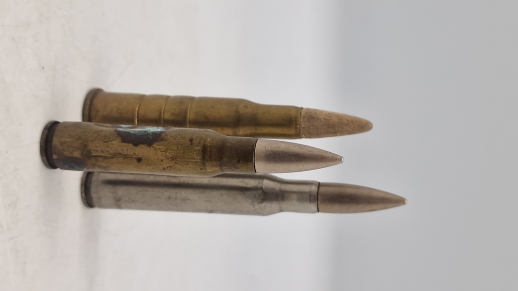 Samling eksercerpatroner