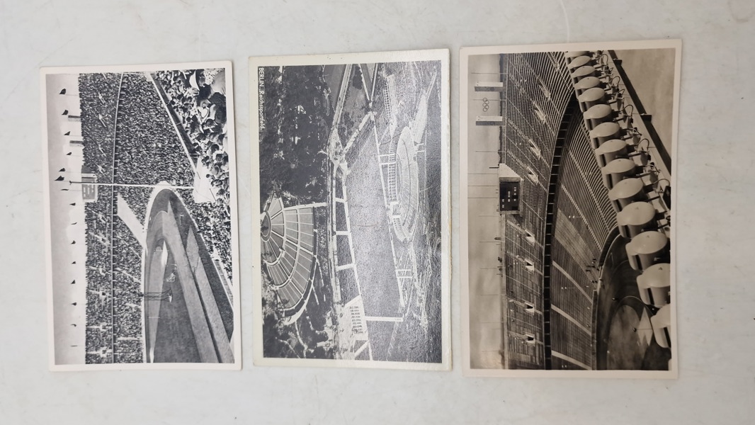 Originale postkort fra olympiaden i 1936