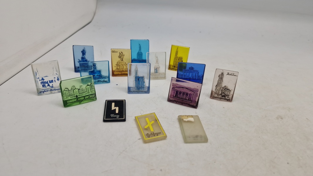 Samling originale tyske WHW mærker, ww2