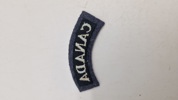 Original Canada patch RAF WW2