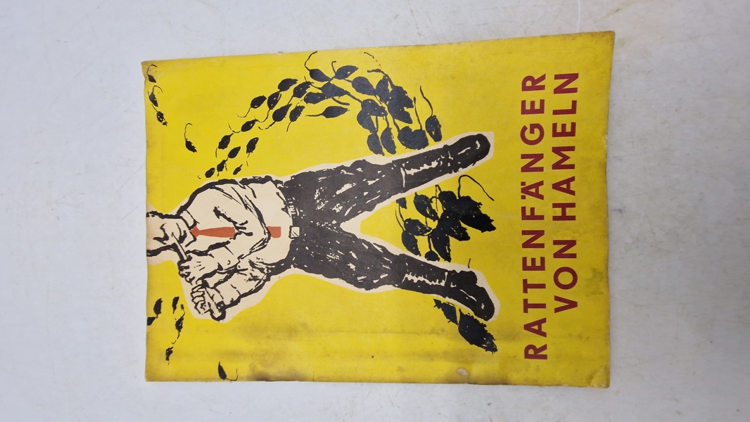 Sjældent originalt hæfte, Rattenfänger von Hameln