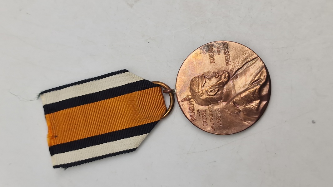 erindringsmedalje for 100-årsdagen for fødslen af kejser Wilhelm I af Tyskland og konge af Preussen (1797-1888)