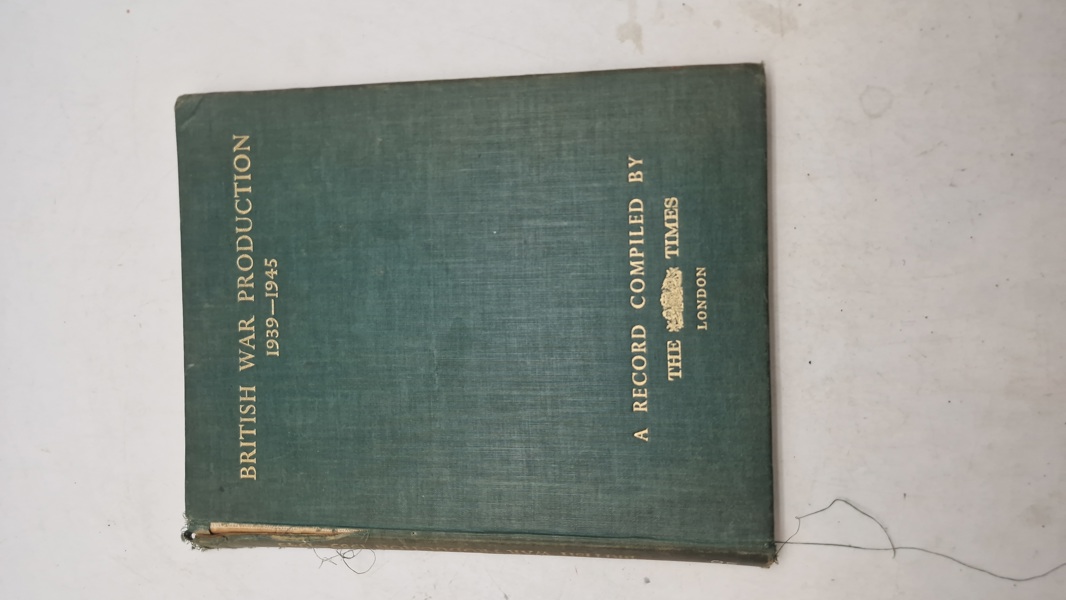 British War production 1939-45