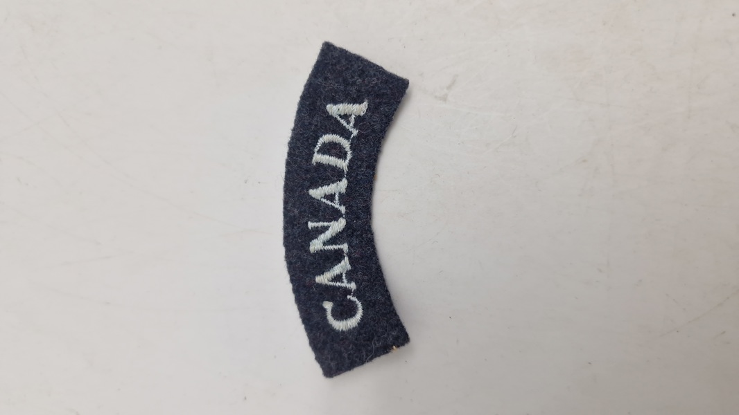 Original Canada patch RAF WW2