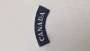 Original Canada patch RAF WW2