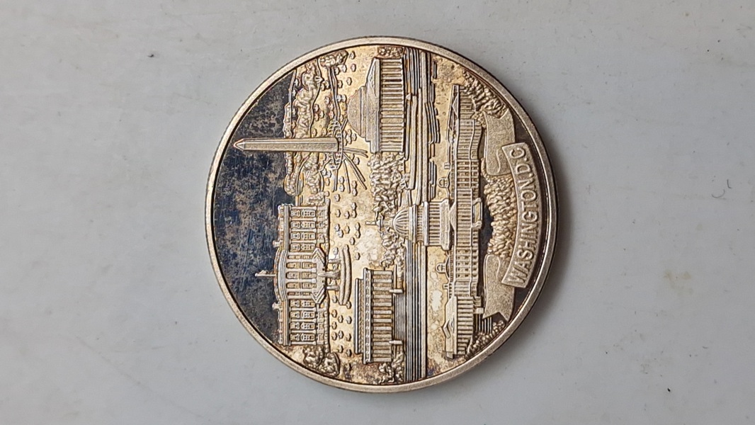 Amerikansk sølv mønt 