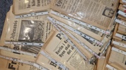 Samling Aviser fra WW2, originale 