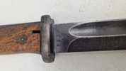 Original K 98 Bajonet - Nummerens 5929 - Cof 43 